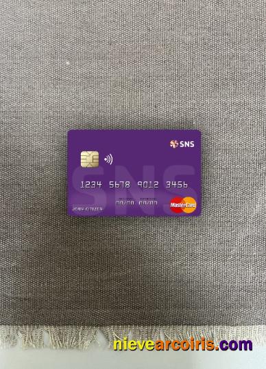 Netherlands SNS Bank mastercard photolook